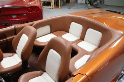 WaterCar Python interior