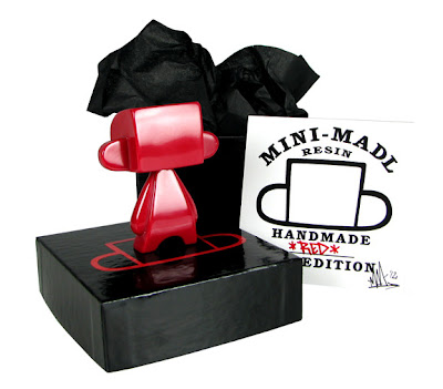 Red Edition Mini Mad'l 3 Inch Resin Figure by MAD