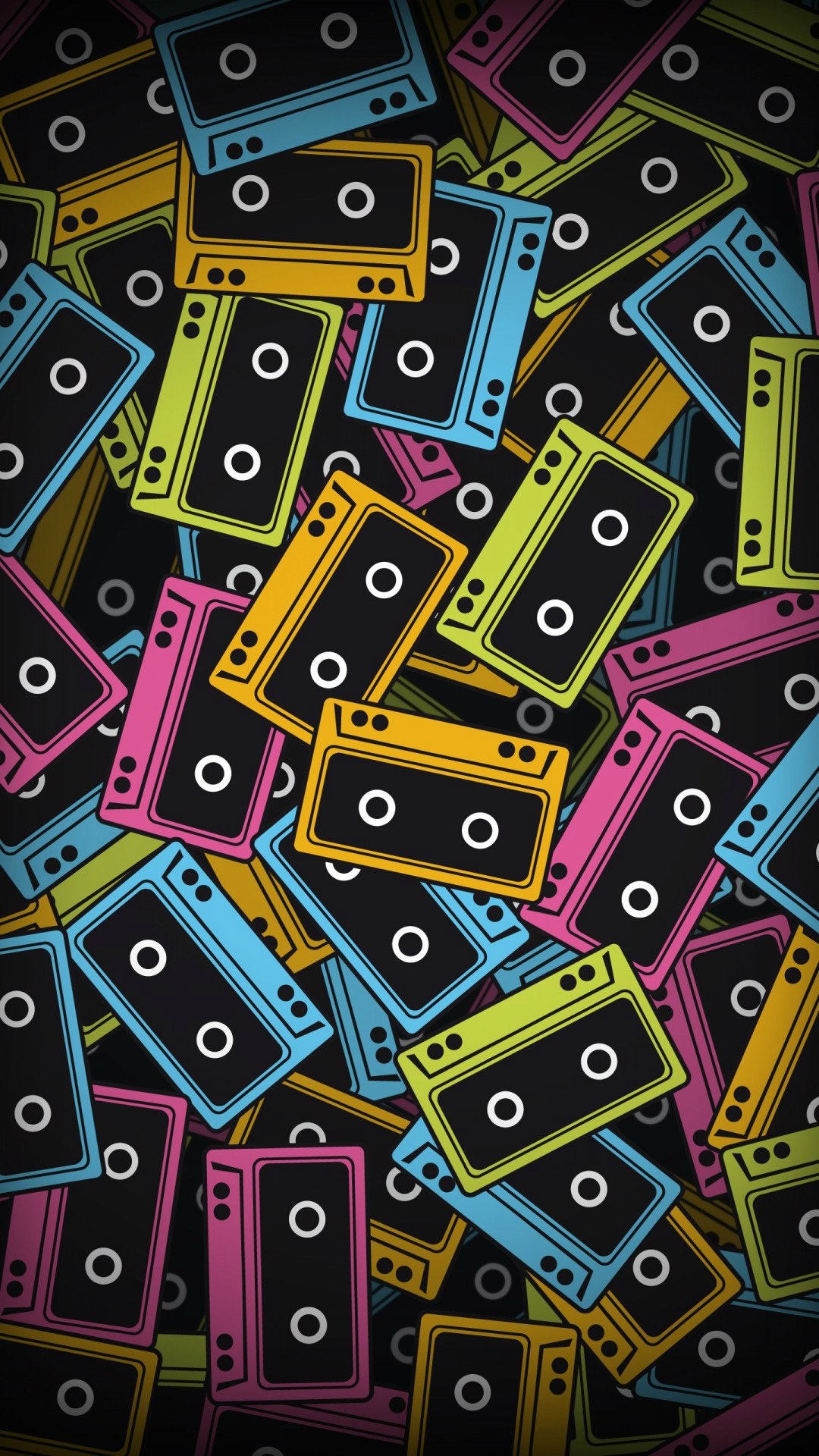 Audio Cassette Color Vector Android Wallpaper Best Andro