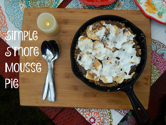 How to go glamping + a Simple Smore Mousse Recipe #fallglamping #glamping ad 