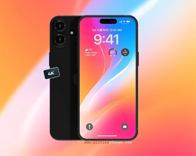 Vibrant Gradient Flow – Abstract 4K Wallpaper