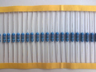 220 ohm 1/4W 220R Metal Film Resistor 0.25W 1% 50 Pieces