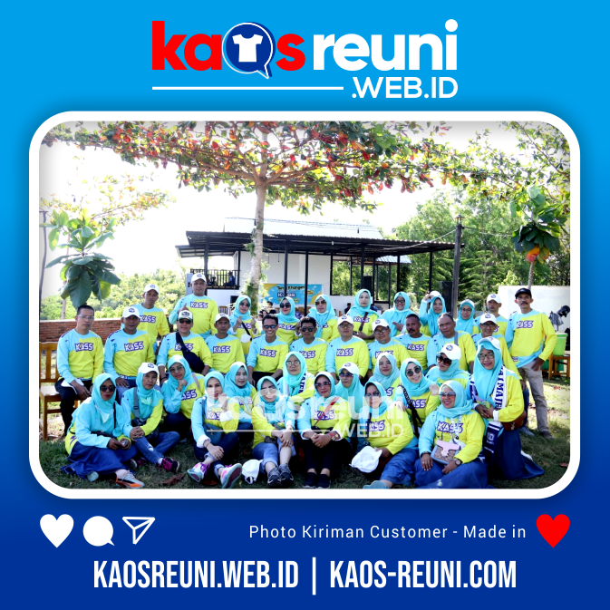 12553 Reuni Alumni Full Printing KASS - Testimoni Pelanggan Kaos Reuni Gathering