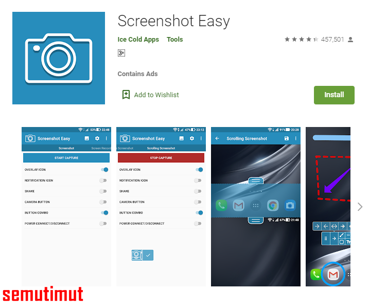 Trik Cara Screenshot Hp  Samsung  Galaxy  J2  Prime  Tanpa 