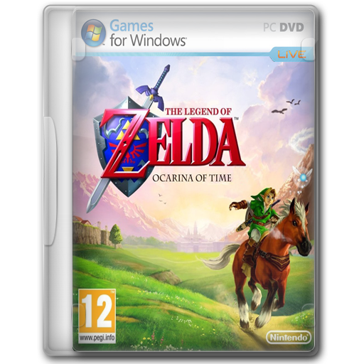 Juegos_Portables: The Legend Of Zelda Ocarina Of Time Hi 