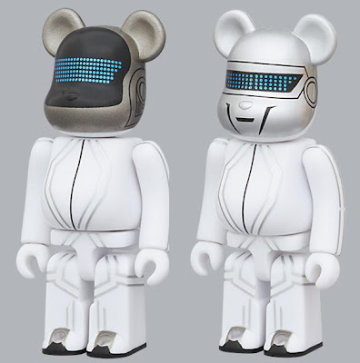 Be@rbrick Series 21 by Medicom - TRON: Legacy Daft Punk 100% Be@rbricks