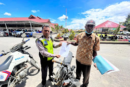 Polres Jayawijaya Kembalikan Motor Hasil Curian Milik Matius Hubi di Wamena