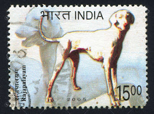 Rajapalayam Dog Postal Stamp of 5 rupee