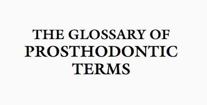 GUIDANCE: Prosthodontic terms - Academy of Prosthodontics