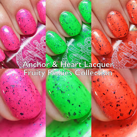 Anchor & Heart Lacquer Fruity Flakies Collection