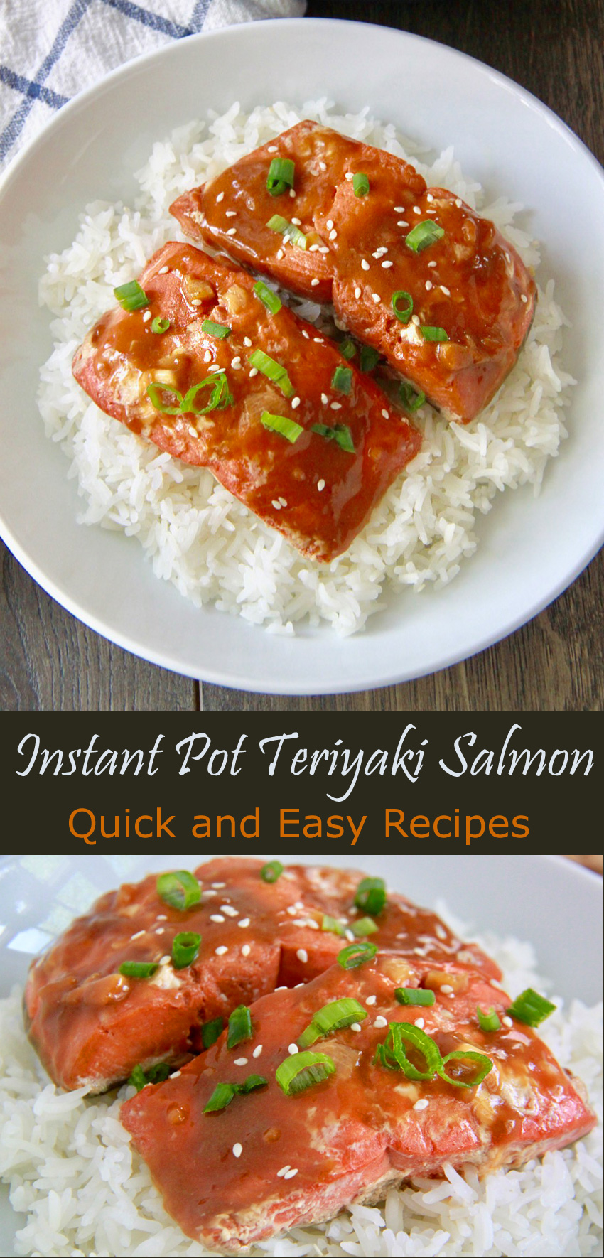 Teriyaki Salmon - Instant Pot Recipes