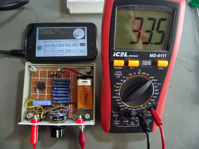 Conversor RMS para DC - Testes