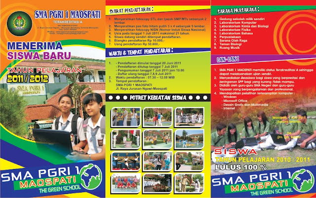 Contoh Brosur Sekolah kursuskomputerjogja com