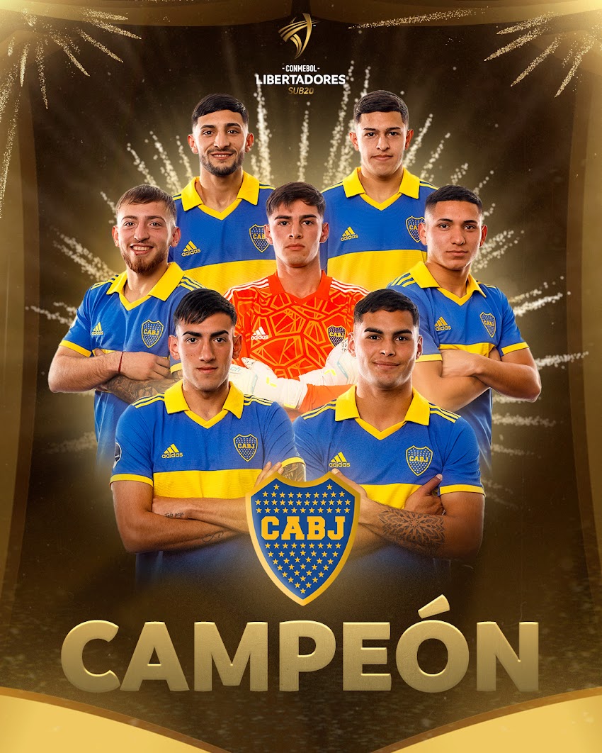 Boca Juniors CAMPEÓN de Copa Libertadores Sub20, tras vencer a IDV 2-0