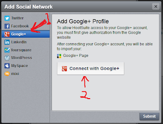 Add Google Plus Profile