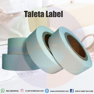 cetak label tafeta
