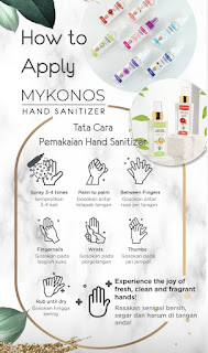 Cara Menggunakan Hand Sanitizer