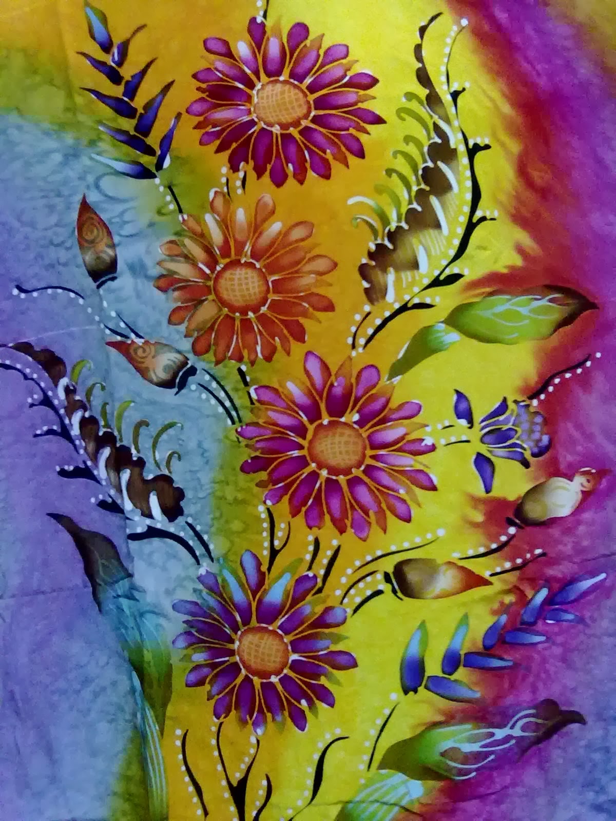 Contoh Lukisan Batik Flora - Mathieu Comp. Sci.