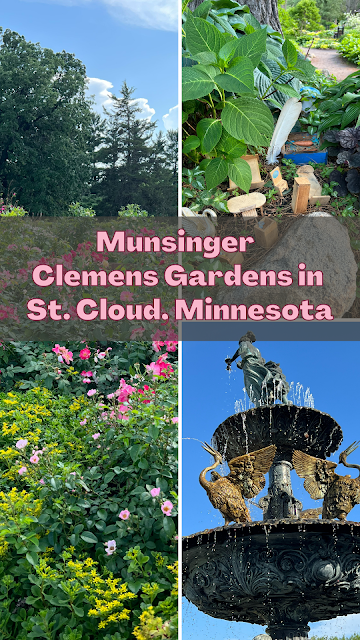 Basking in Summer Blooms at Munsinger Clemens Gardens in St. Cloud, Minnesota