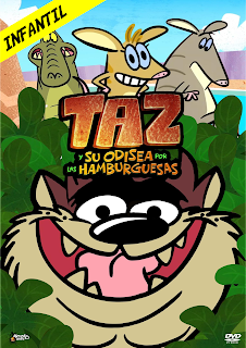 TAZ Y SU ODISEA POR LAS HAMBURGUESAS – TAZ – QUEST FOR BURGER 2022 – DVD-5 – DUAL LATINO – 2022 – (VIP)