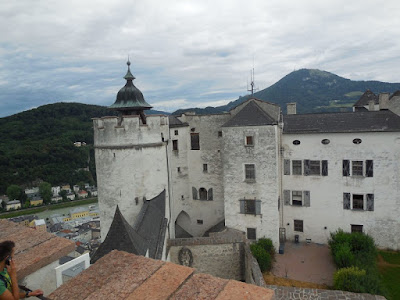 Battlements of Hohen salzburg