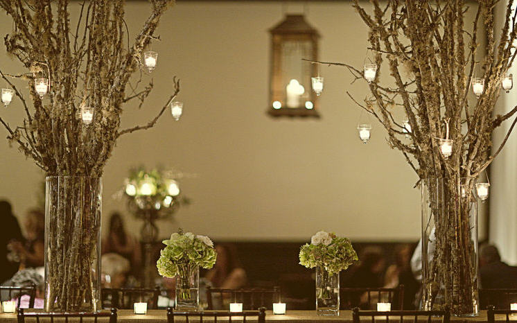 Fall Wedding Reception Table Ideas