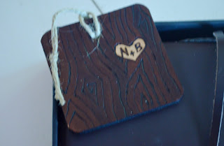 third anniversary leather ornament gift