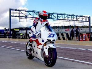 Casey Stoner in Honda