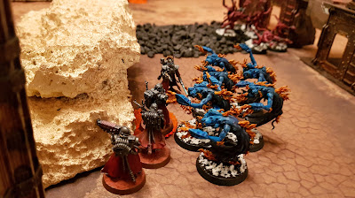 Warhammer 40k - 9th Edition - Chaos Daemons vs Adeptus Mechanicus - 1000pts - Eternal War - Incursion - Shifting Front Mission