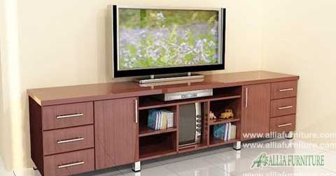  Meja  tv  lcd desain  minimalis model otto Allia Furniture