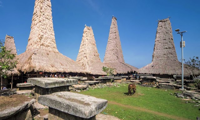 Kampung Raja Prailiu di Kabupaten Sumba Timur, Provinsi Nusa Tenggara Timur