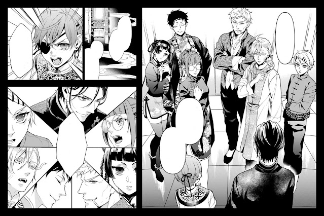 黒執事 漫画 153話 ネタバレ 感想 シエル セバスチャン 使用人 ラウ ランマオ Black Butler Chapter 153 Ciel Sebastian