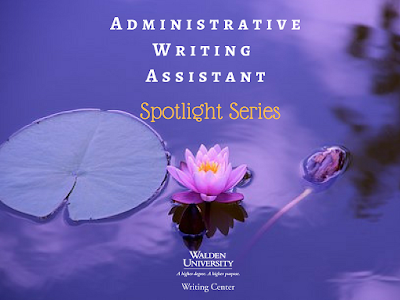 Administrative Writing Assistants Spotlight Series