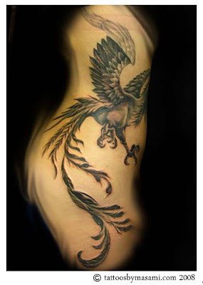 Japanese Phoenix Tattoo