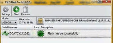flash asus zenfone 5 via flash tools