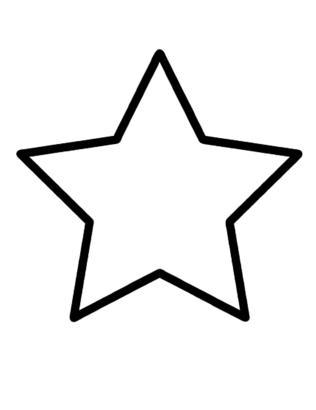 Coloring Pages Of Stars Shape 7