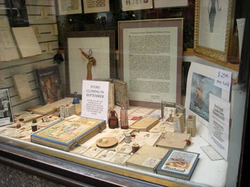 Librarie de France window