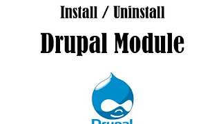 How to install and uninstall a module in Drupal CMS?