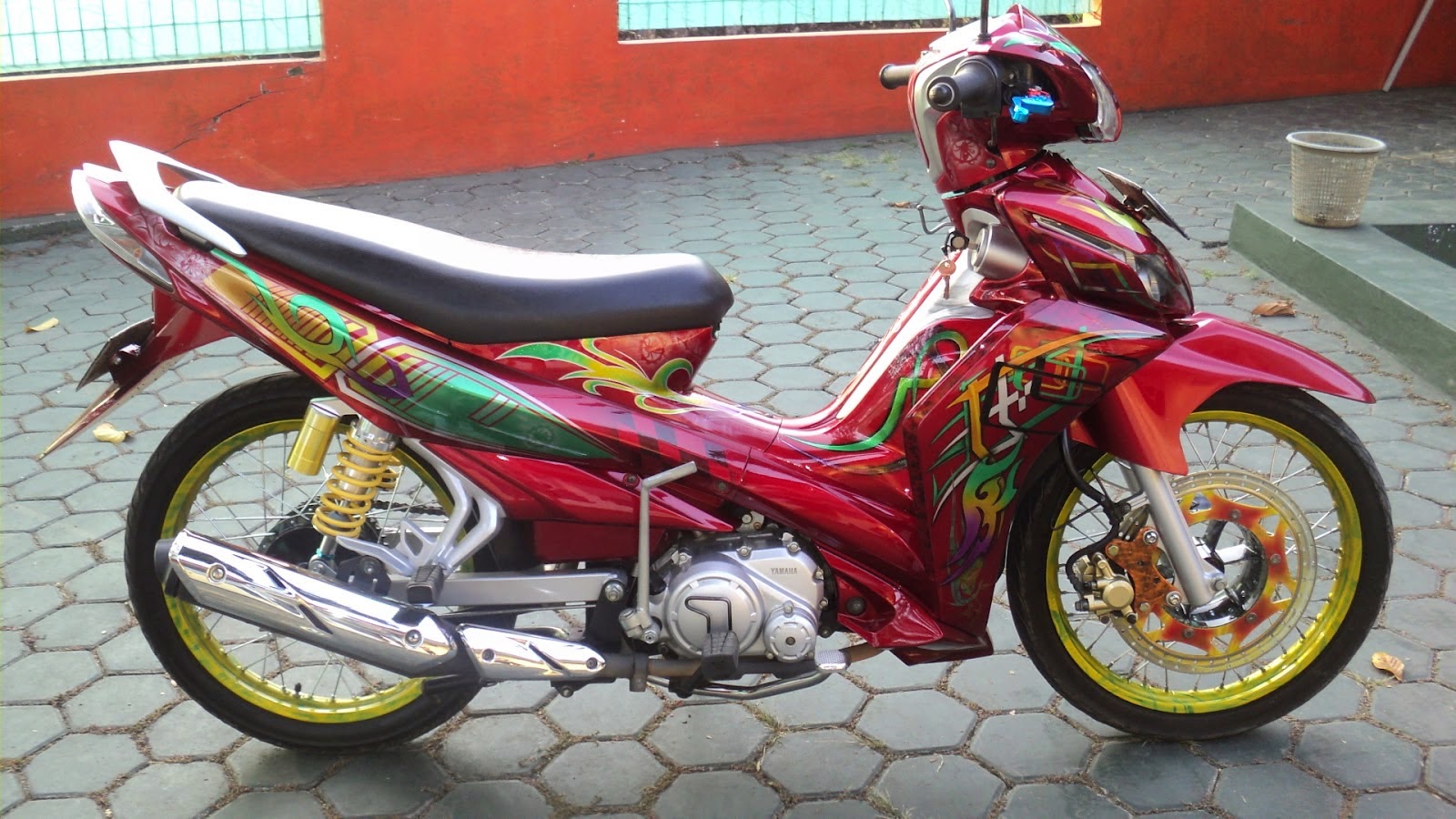 Kumpulan Modifikasi Motor Matic Ban Kecil Terlengkap Pojok Otomania