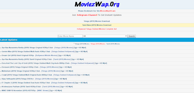 MoviezWap Hollywood Dubbed in Hindi, Bollywood Movies Download & New Domain Link