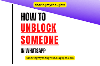 How to unblock on whatsapp