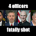4 officers fatally shot in Charlotte, North Carolina