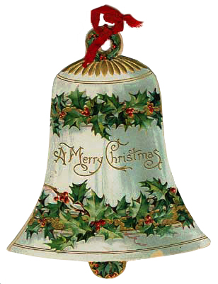 ... Clip Art | Belznickle Blogspot : Victorian Christmas Bell Clip Art