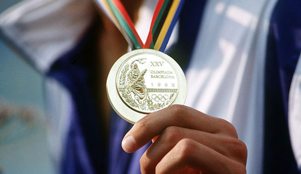 medalla olimpica barcelona