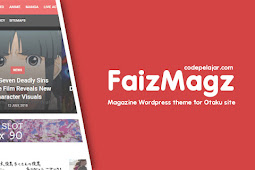 FaizMagz - Magazine Wordpress Theme