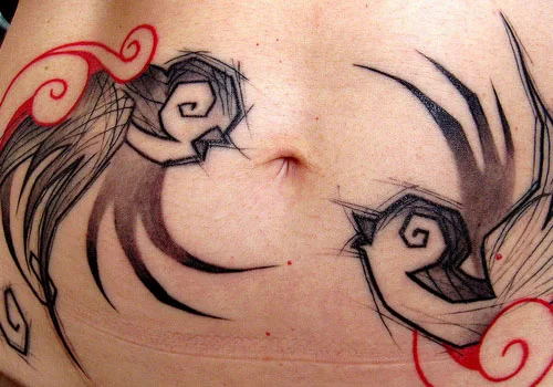 tatuajes en el ombligo