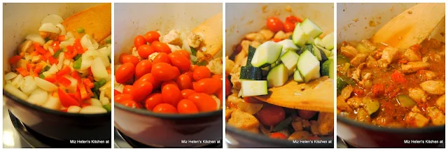 One Pot Garden Pasta with Chicken at Miz Helen's Country Cottage