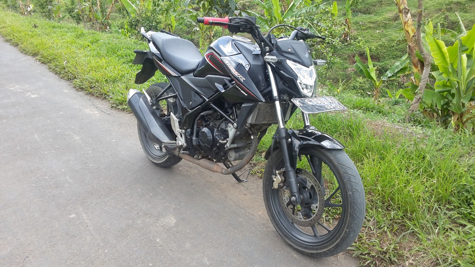 All New CB150R Modifikasi Setang Fatbar Makin Gagah Gan