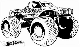 Hot Wheels Coloring Pages 85