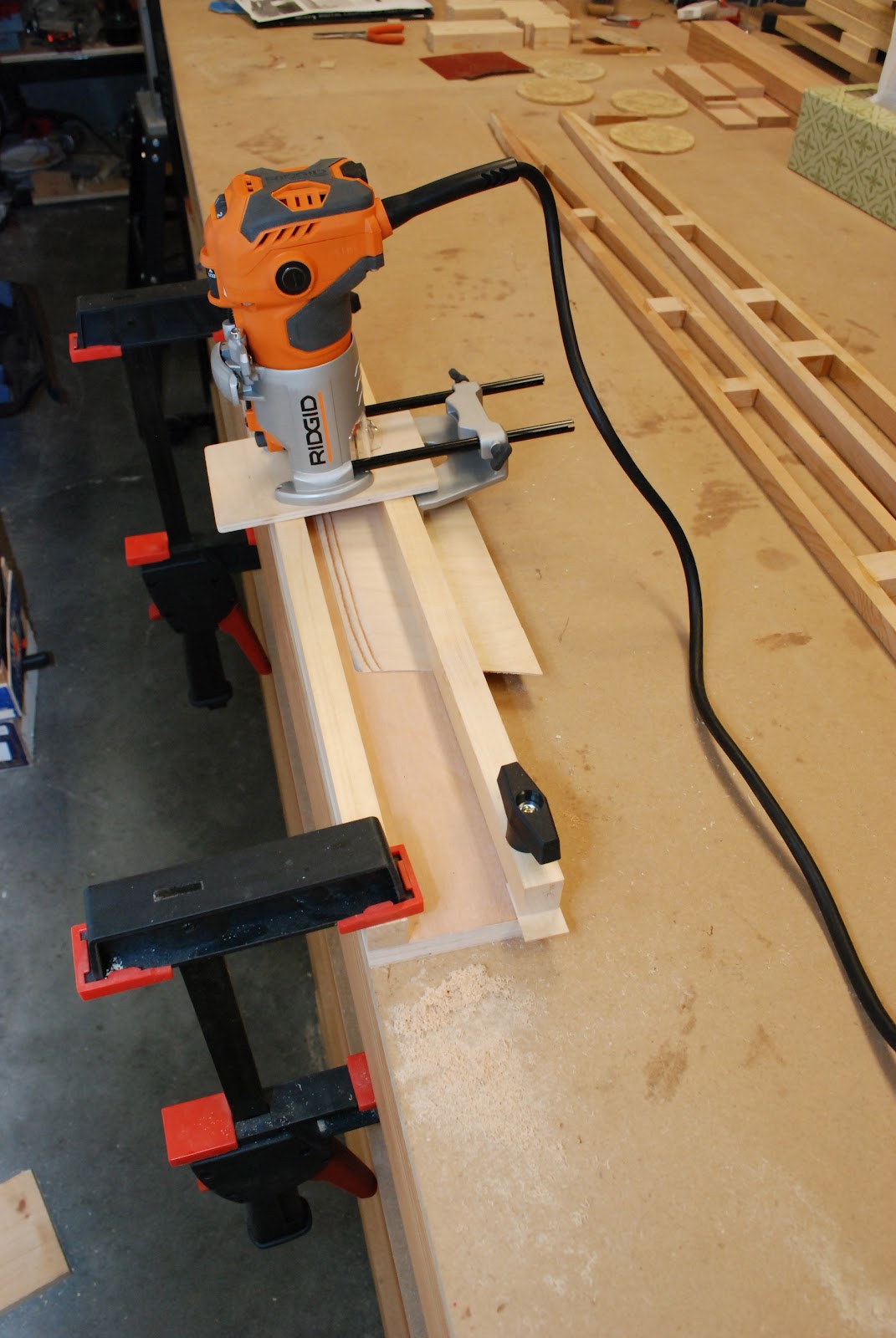 Scarfing Jig for Aircraft Plywood Built
